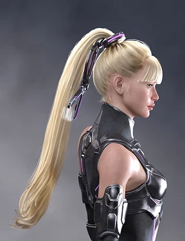 Princess Series Phantom Long Ponytail for Genesis 9