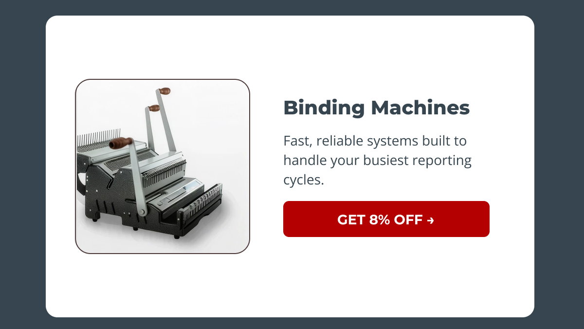Binding Machines