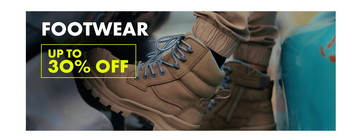 FOOTWEAR UP TO 30% OFF 