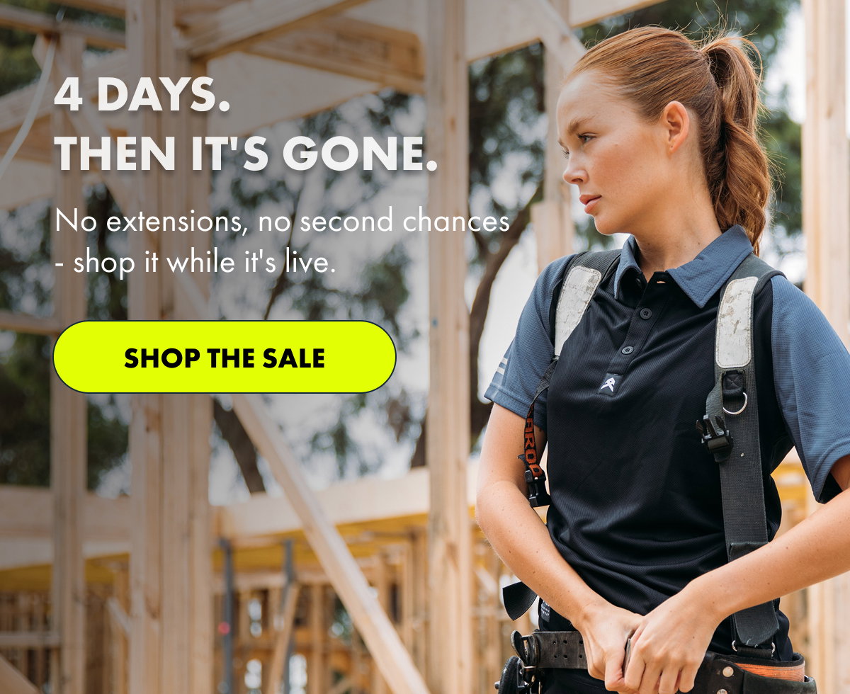 4 DAYS. THEN IT'S GONE. | SHOP THE SALE