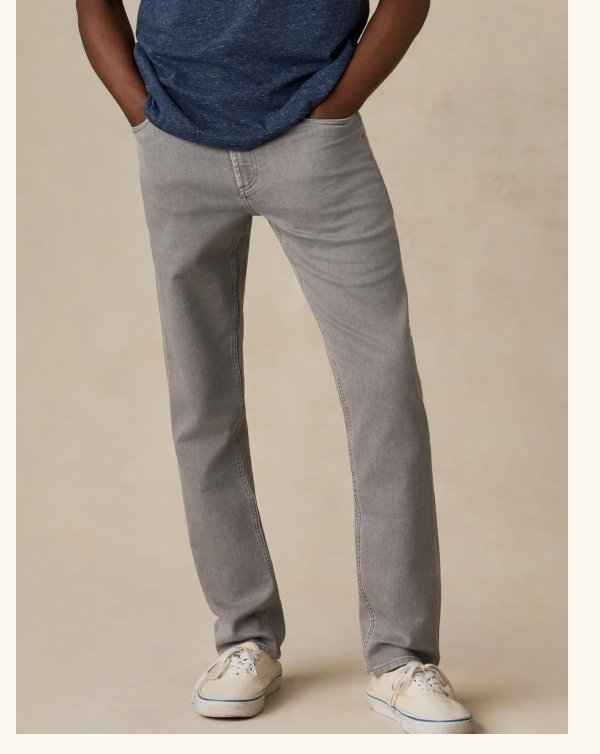 Shop Stretch Terry 5-Pocket Pant
