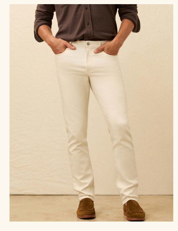 Shop Stretch Terry 5-Pocket Pant
