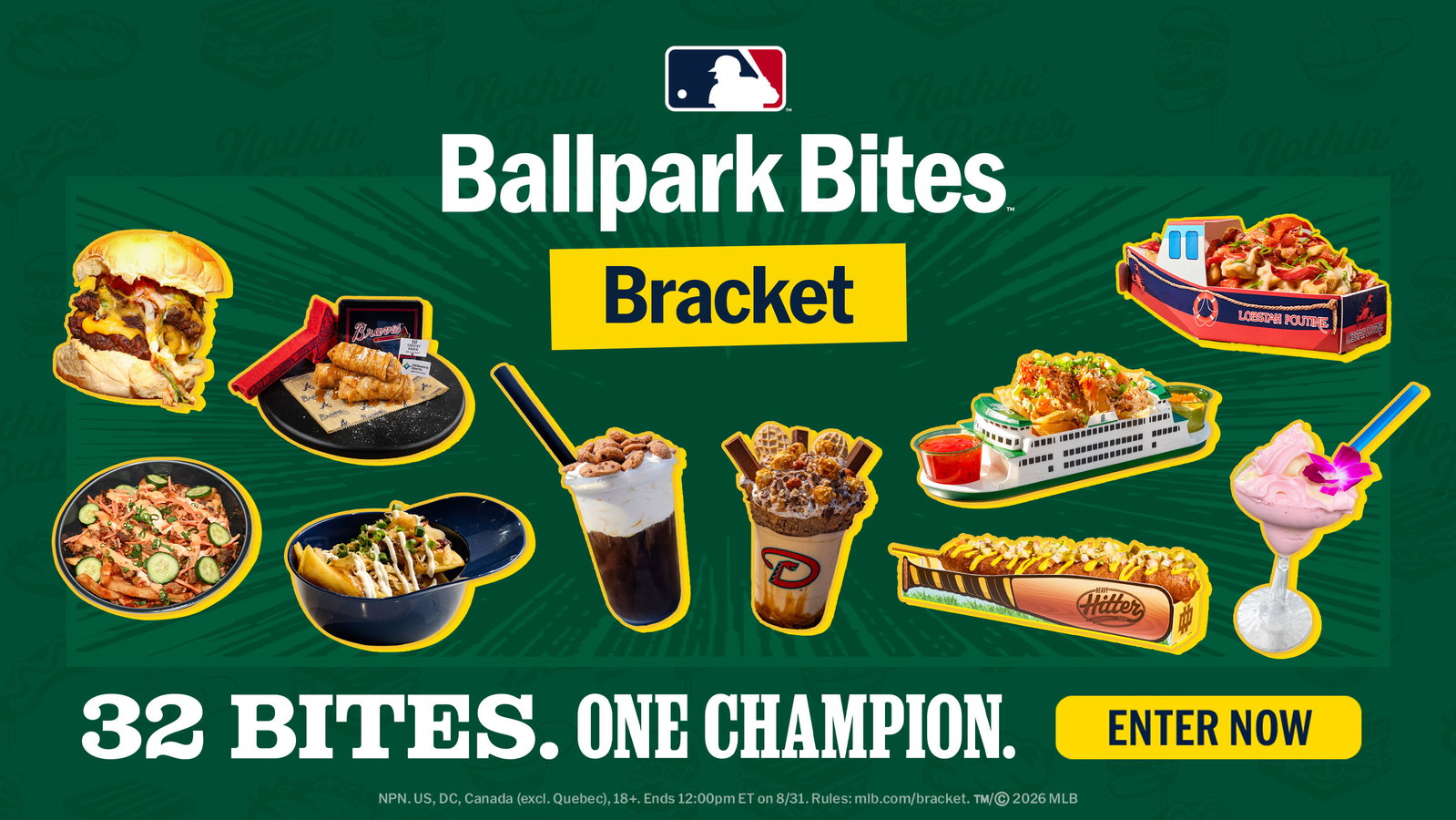 Fill out the Ballpark Bites Bracket