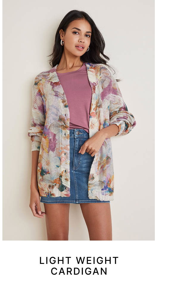 Light Weight Cardigan