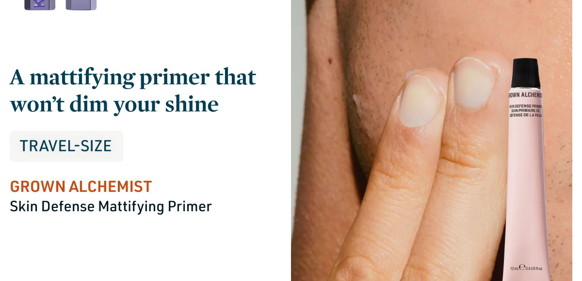 A mattifying prime that won't dim your shine