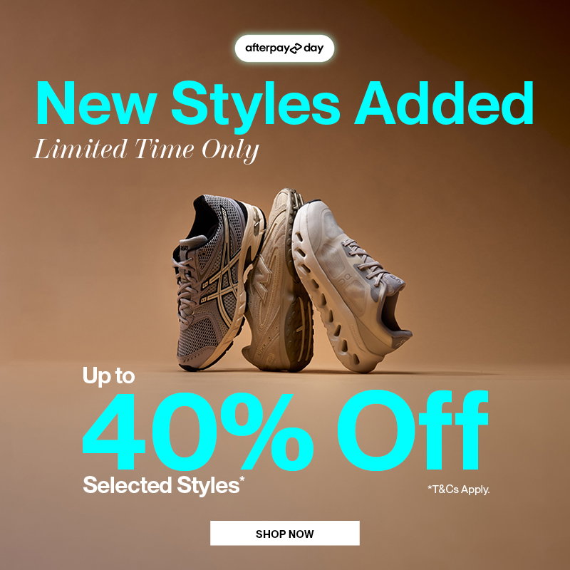 Afterpay Sale Is Up to 40% Off Selected Styles* 