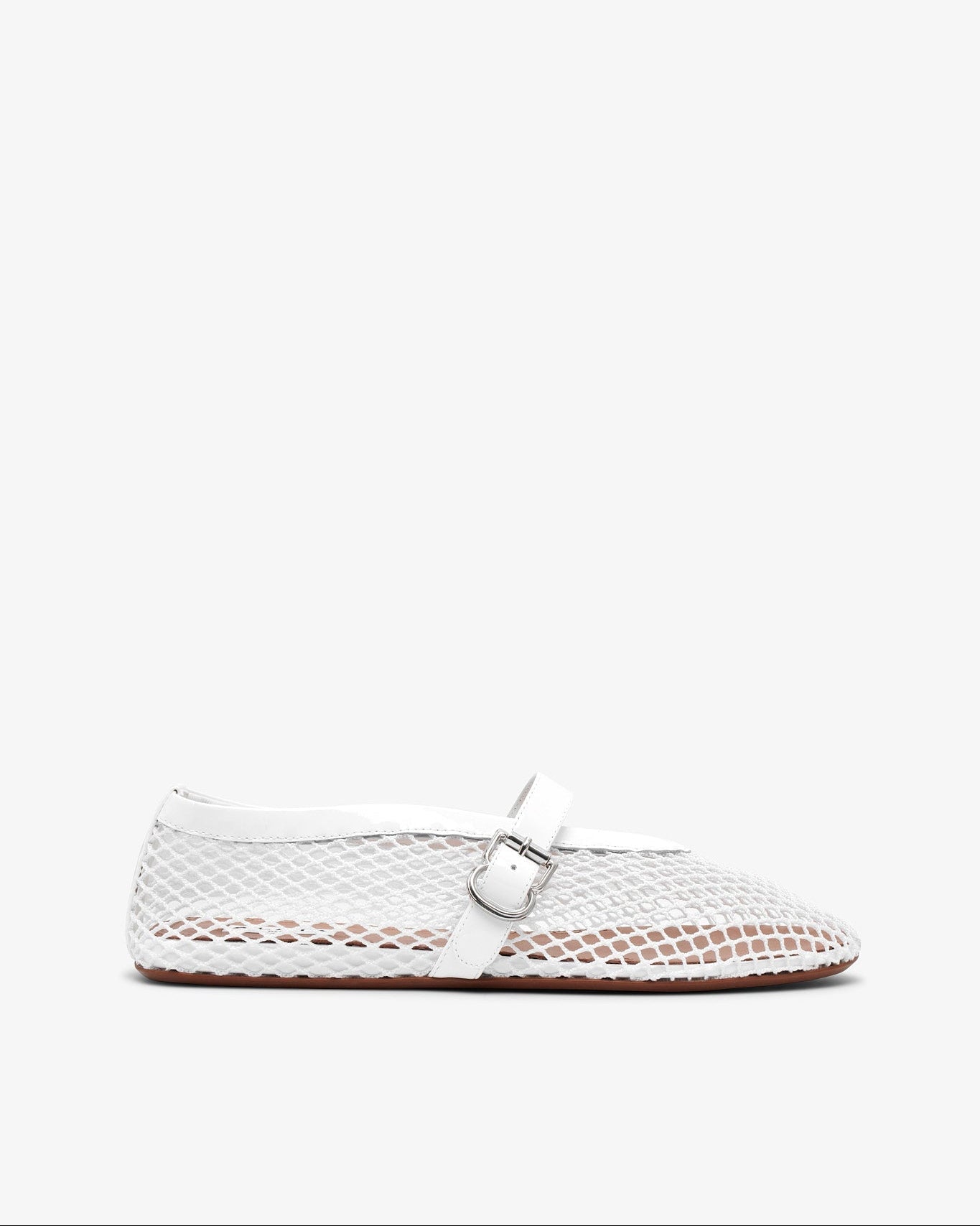 Brown suede slip ons alaia neo vienne