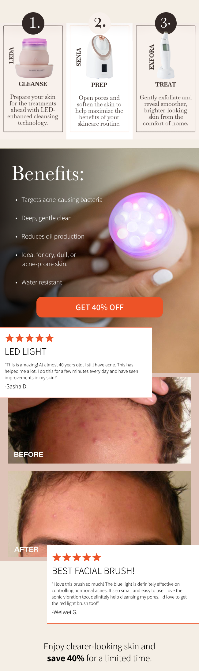 Get 40% Off