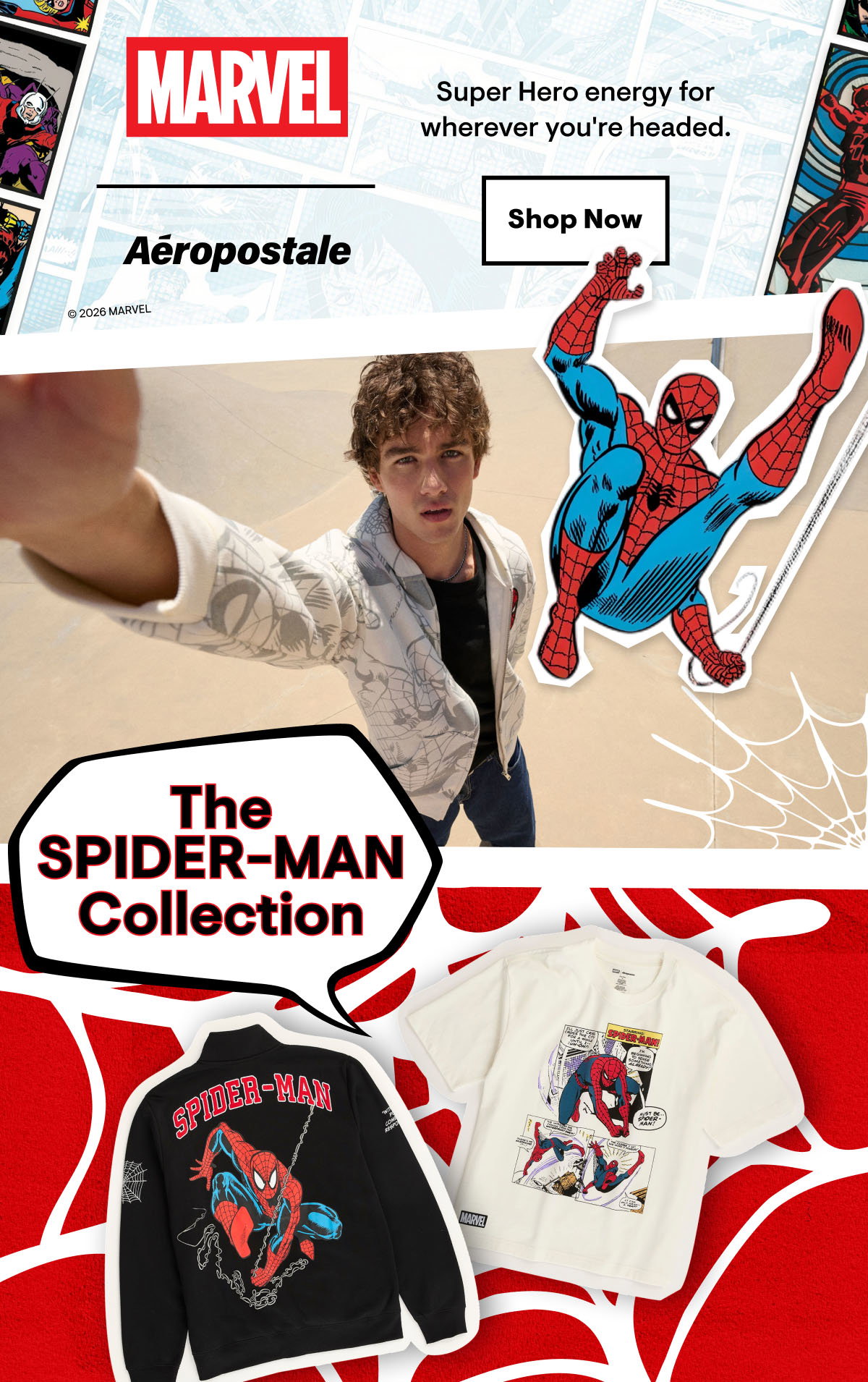 Shop the Spiderman Collection