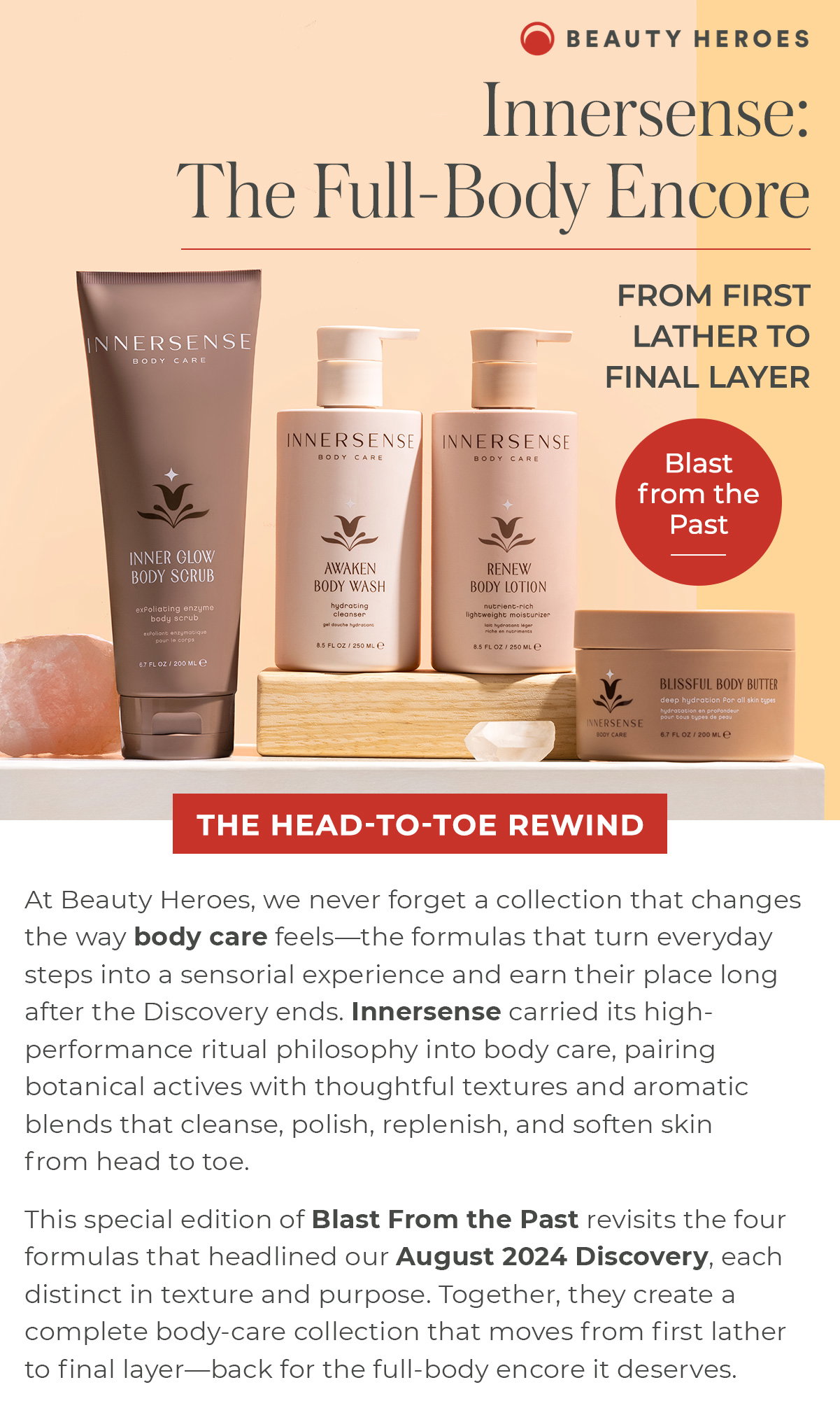This special edition of Blast From the Past revisits the four formulas that headlined our August 2024 Discovery, each distinct in texture and purpose. 