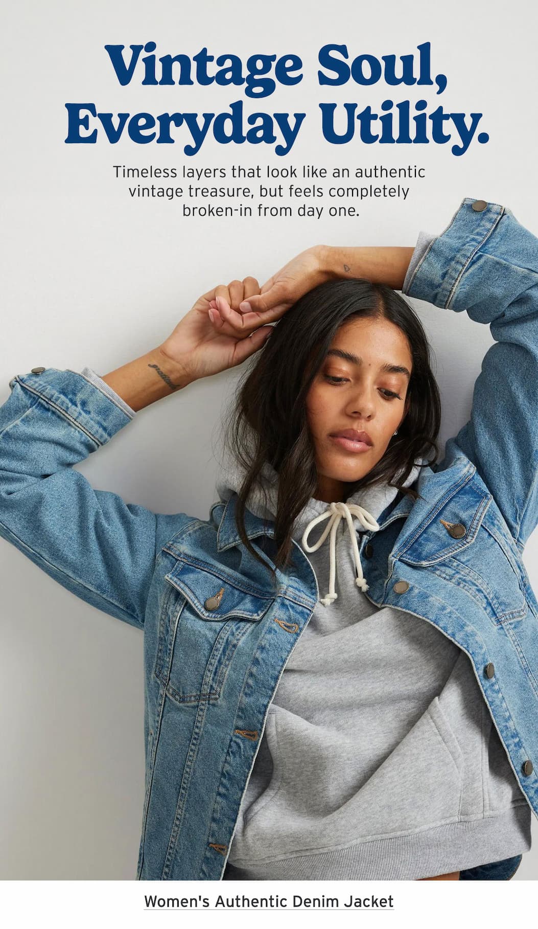 Women's Authentic Denim Jacket