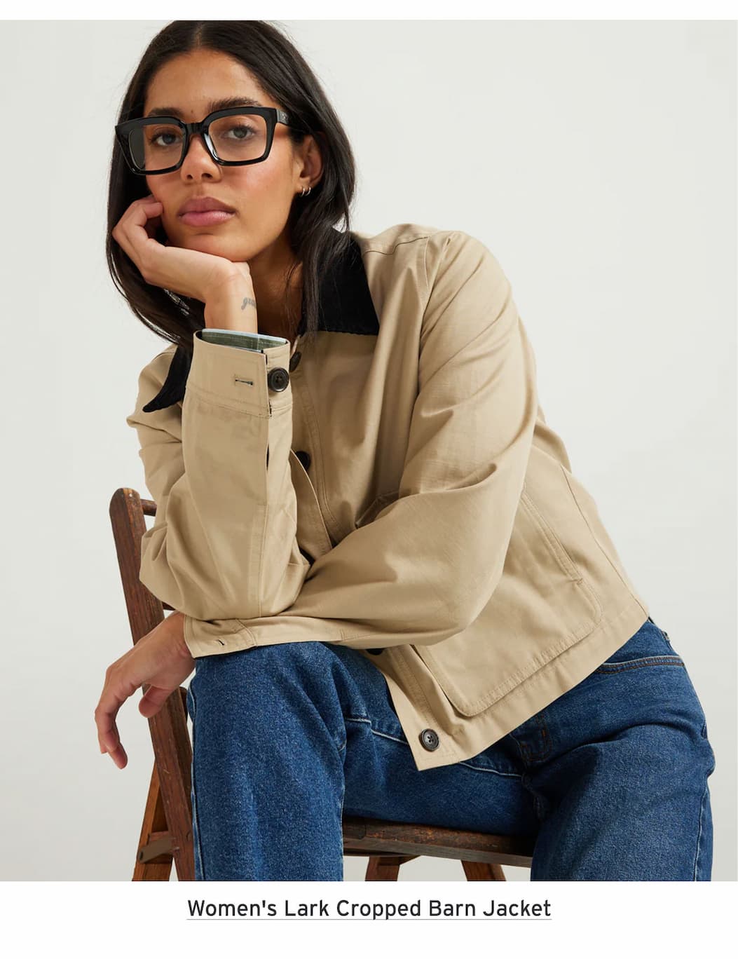 Women's Lark Cropped Barn Jacket