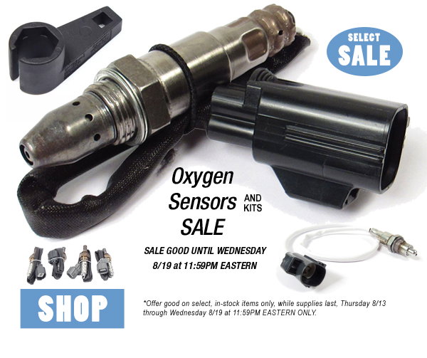Sale On Select Oxygen Sensors And Kits at RoverParts.com