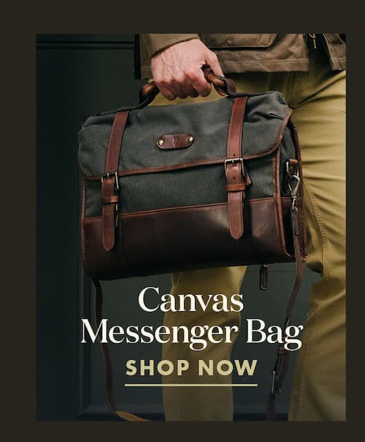 Canvas Messenger Bag
