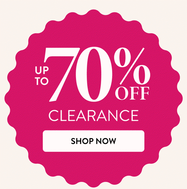 Up To 70% OFF Clearance | Shop Now