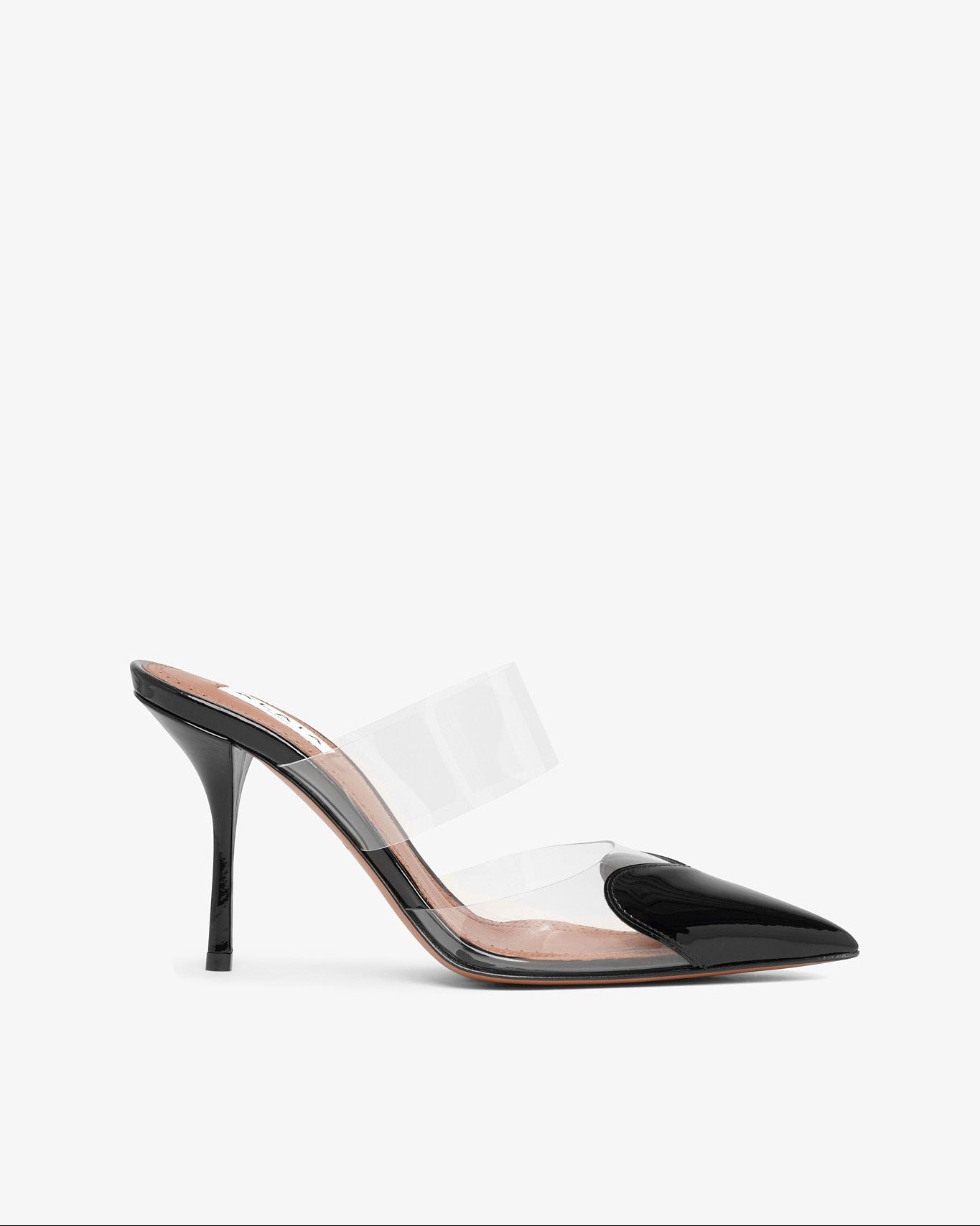 Brown suede slip ons alaia neo vienne