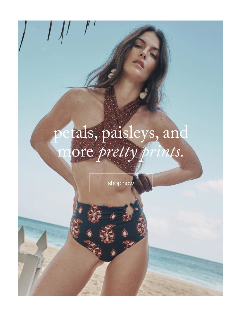 petals, paisleys, and more pretty prints.