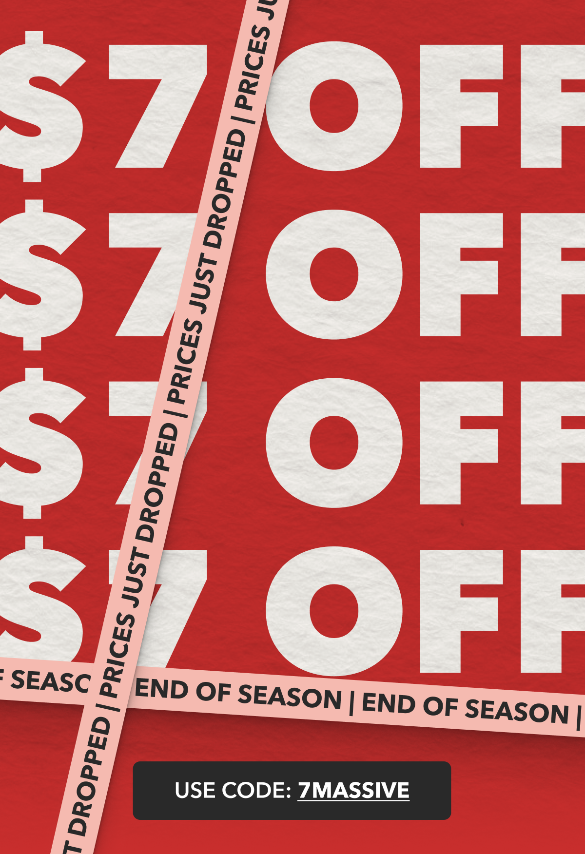 $7 OFF