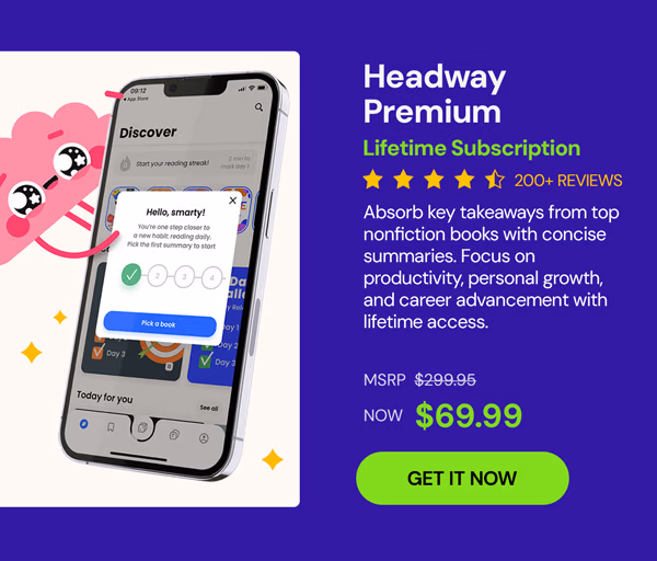 Headway Premium: Lifetime Subscription