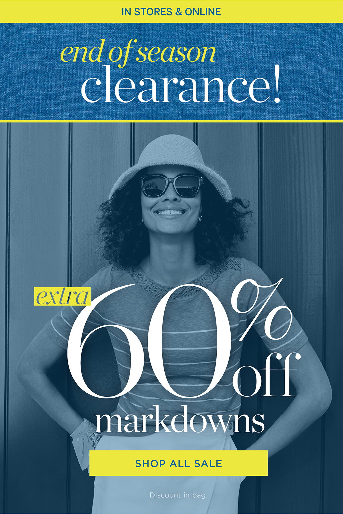 In Stores & Online End of Season Clearance! Extra 60% off Markdowns | Shop All Sale