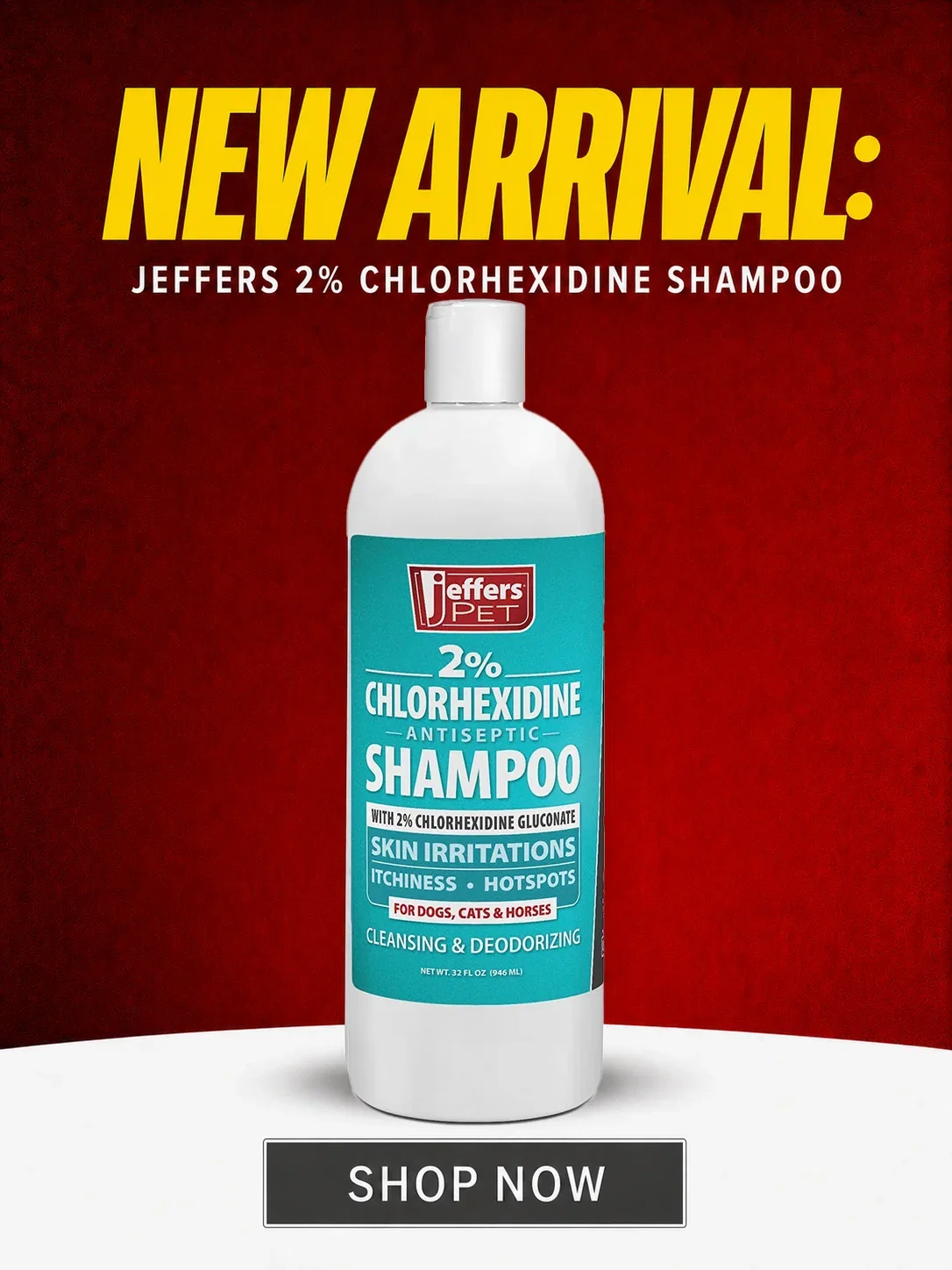 SHOP JEFFERS CHLORHEXIDINE SHAMPOO
