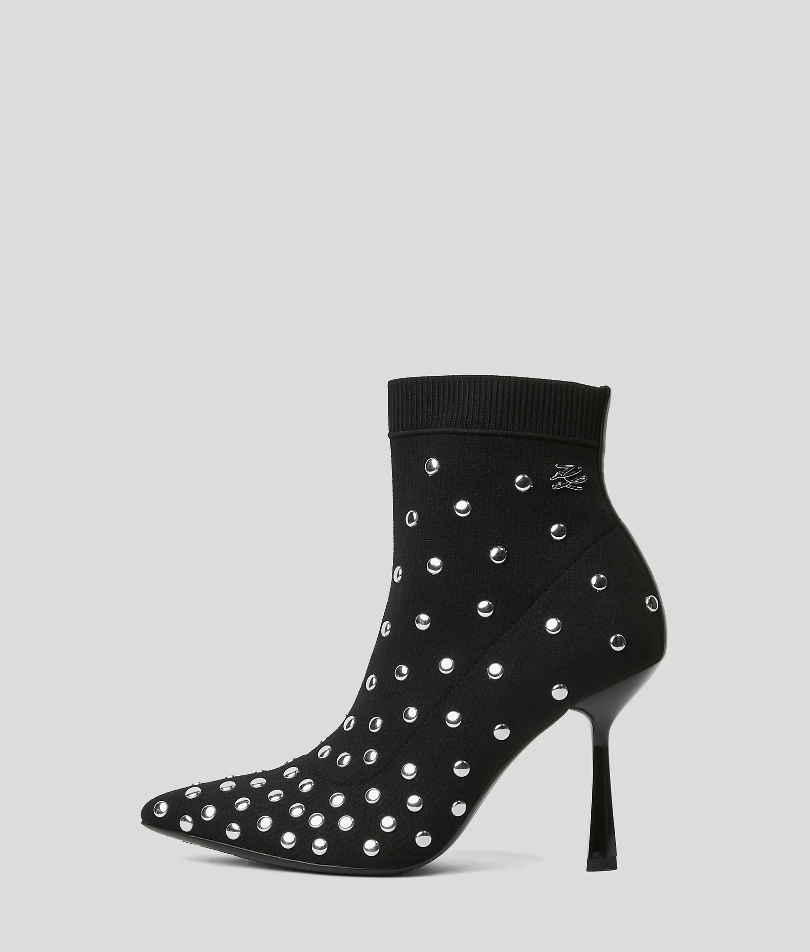 Image of Pandara knitted studded boots