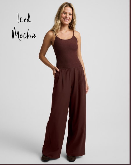 Elasticated Wide Leg Pant 31"