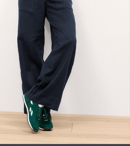 SoftWash Linen Easy Wide Leg Pant 31"
