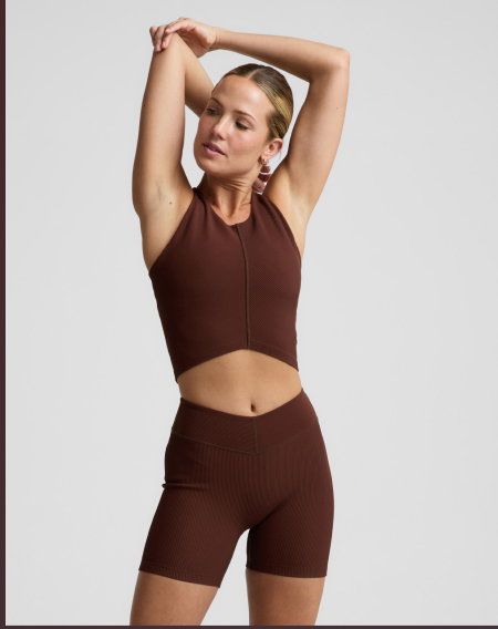 Impulse Ribbed V-Waist 5" Biker Short