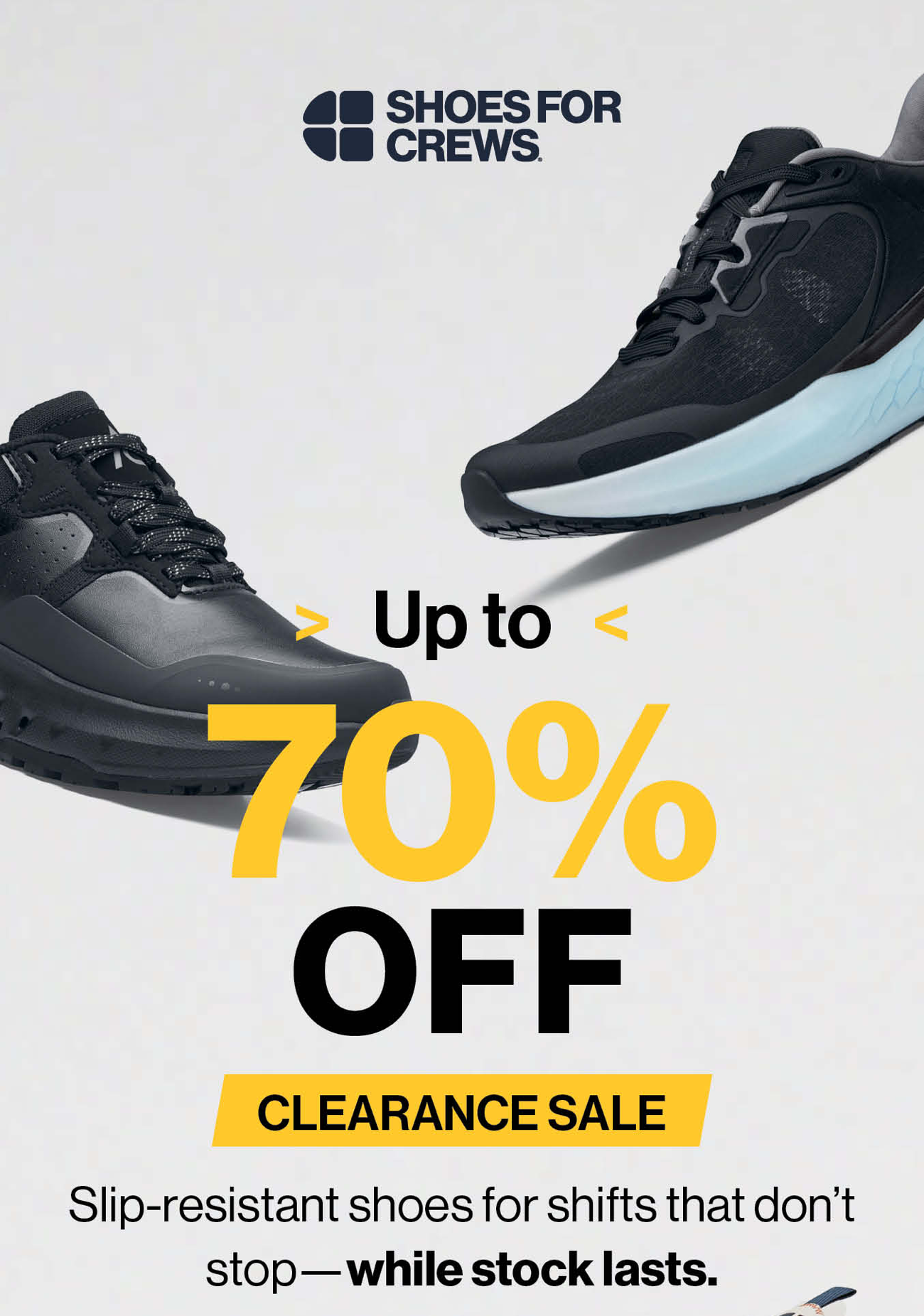 Up to 70% OFF clearance sale