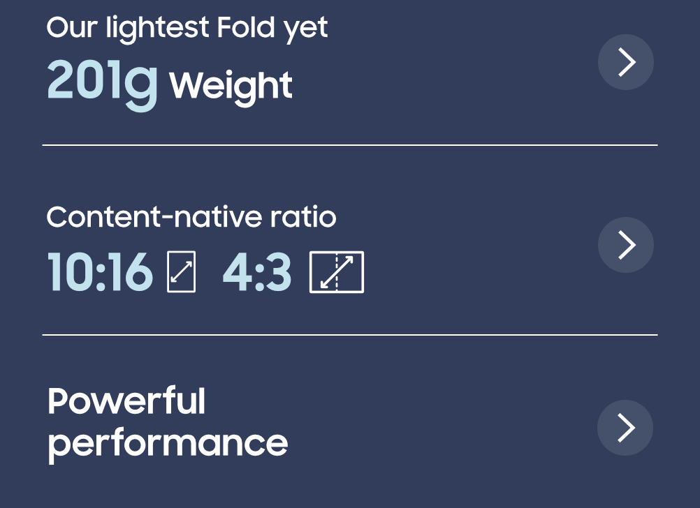 Z Fold8 features