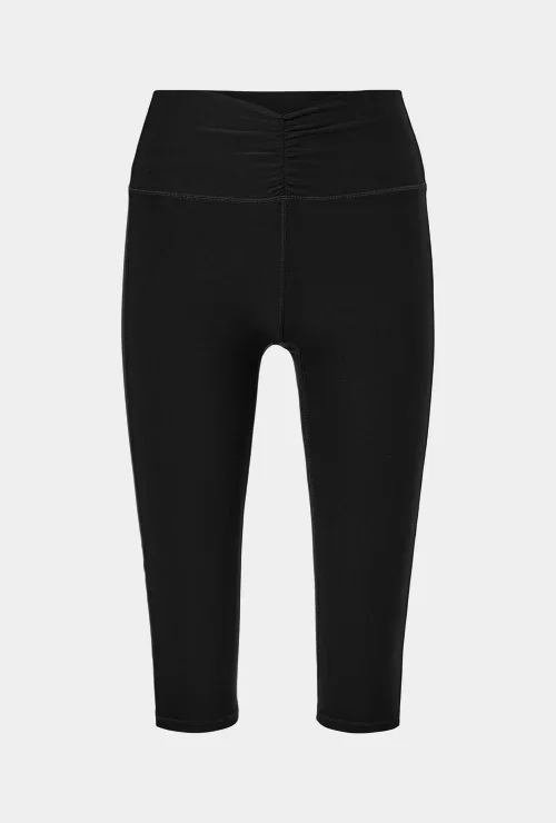 ALOSOFT HIGH-WAIST INTUITION CAPRI - black