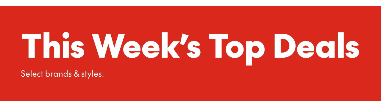 This Week's Top Deals