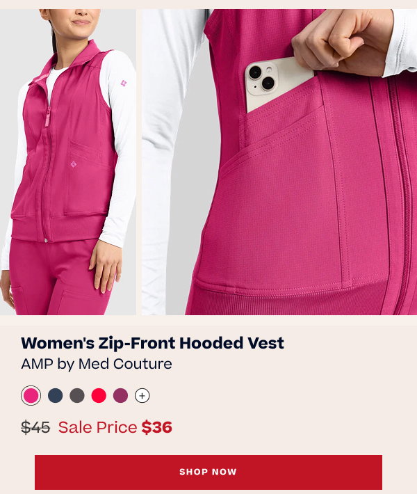 SHOP THE MED COUTURE HOODED VEST