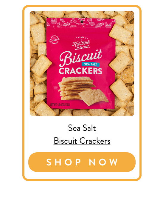 Sea Salt Biscuit Crackers