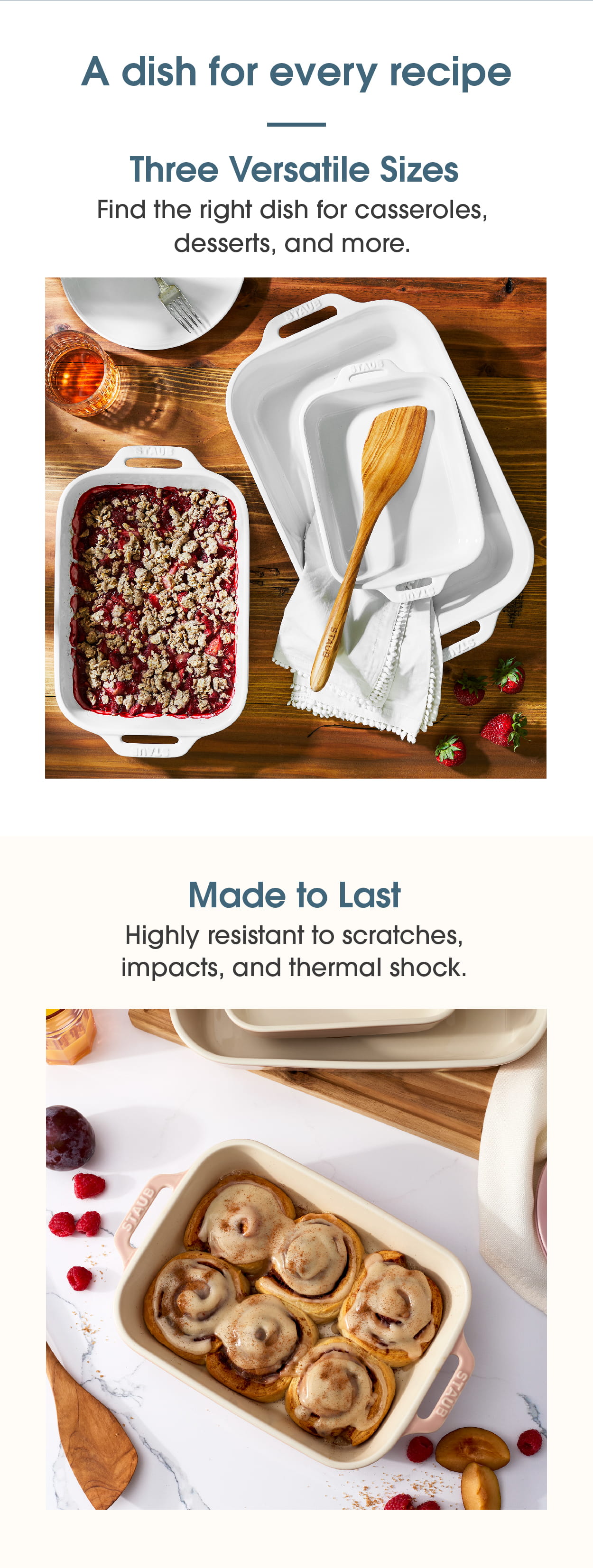 Three Versatile Sizes
