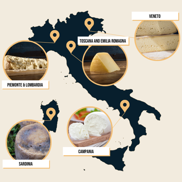 A Tour of Italian Cheese