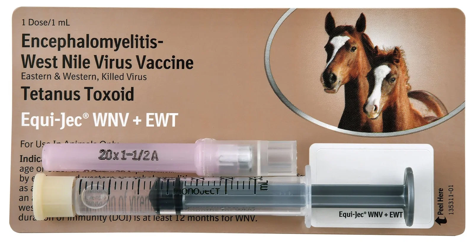 Equi-Jec WNV + EWT Vaccine for Horses
