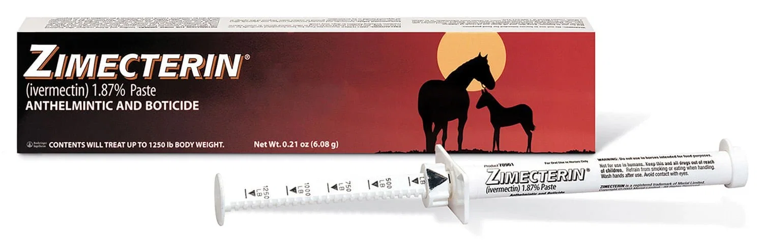 Zimecterin Horse Dewormer Paste, 1-Dose