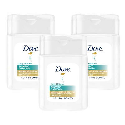 Dove Daily Moisture Shampoo - 1.01 oz