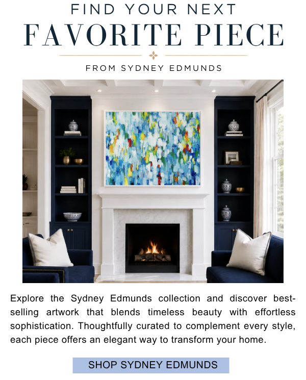 Find Your Next Favorite Piece From Sydney Edmunds - Explore the Sydney Edmunds collection and discover best-selling artwork that blends timeless beauty with effortless sophistication. Thoughtfully curated to complement every style, each piece offers an elegant way to transform your home.