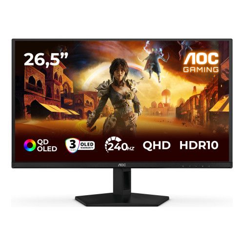 AOC G4 Q27G41ZDF 27" QD-OLED Quad HD 240Hz 0.03ms G-Sync compatible Gaming Monitor