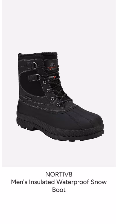 Men's Insulated Waterproof Snow Boot