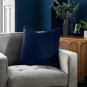 Clara Cotton Velvet Square Cushion