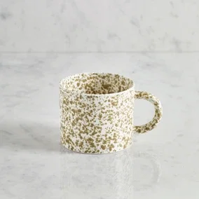 Deep Pear Splatter Mug
