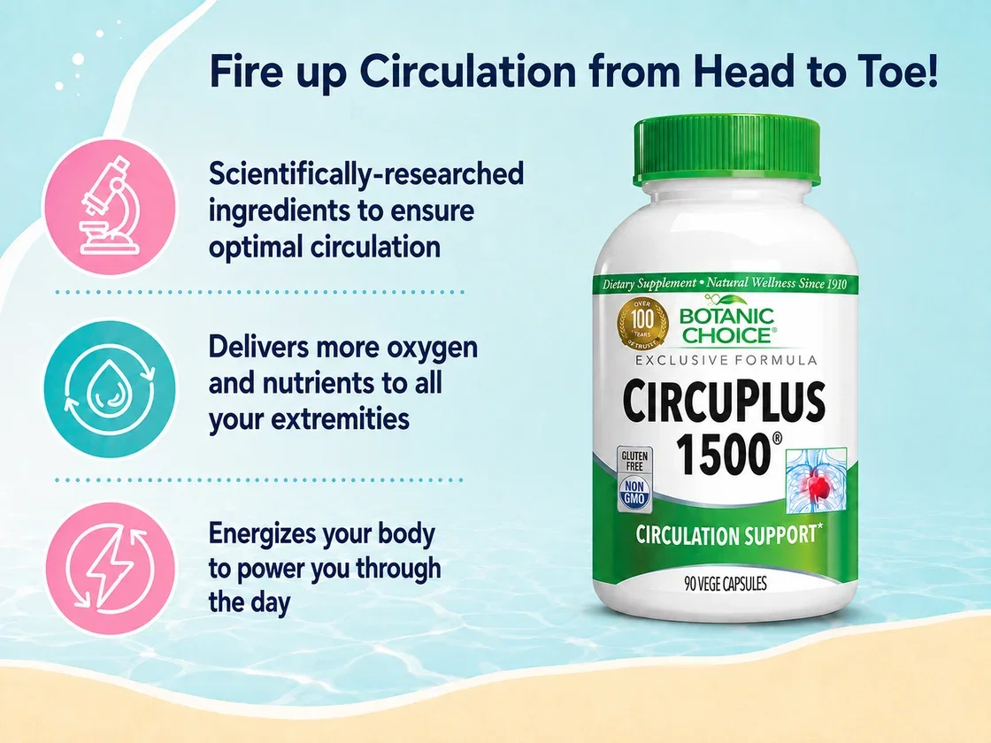 Fire up your circulation from head to toe circuplus