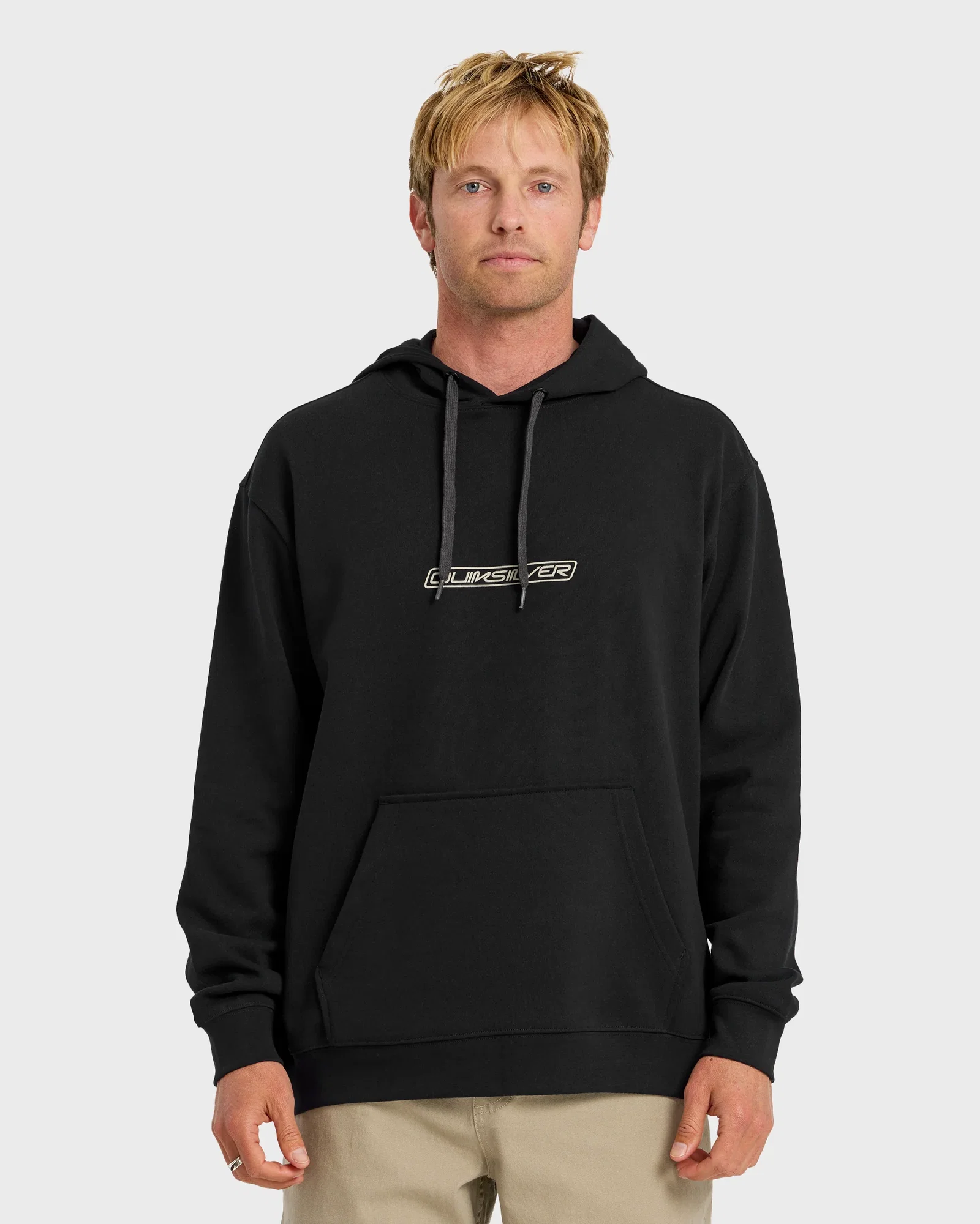 Image of Graphic Pullover Hoodie - Anthracite