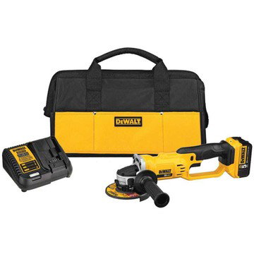 DEWALT 20V MAX Cordless 4.5-5 in. Grinder w/5.0Ah Battery and Charger