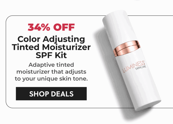 COLOR ADJUSTING TINTED MOISTURIZER SPF KIT