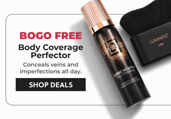 BODY COVERAGE PERFECTOR: Conceals veins and imperfections all day.